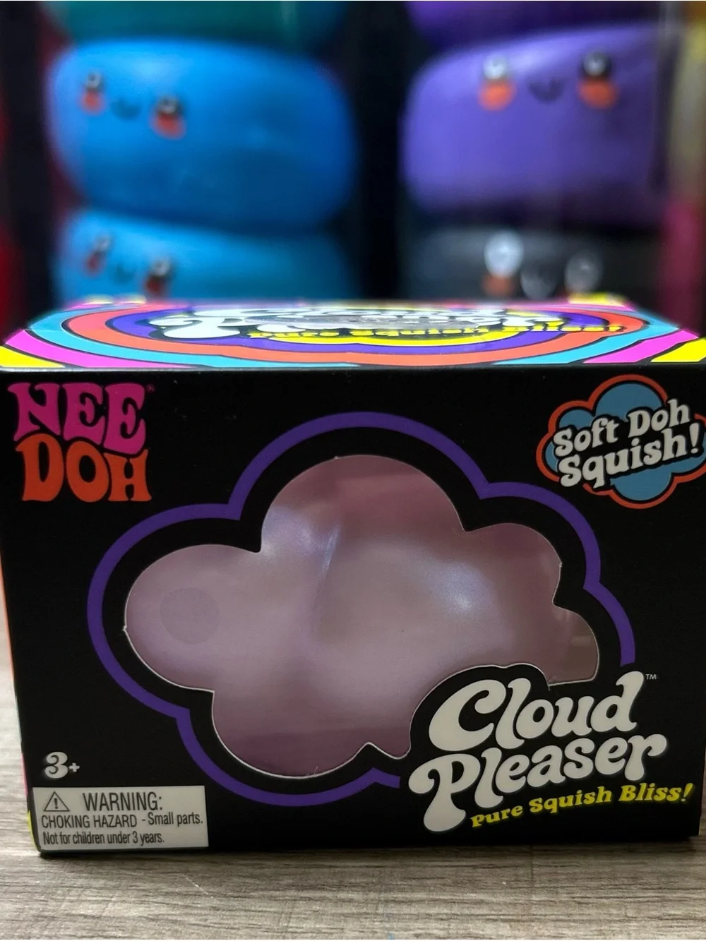 NeeDoh Cloud Pleaser NEW Sealed + FREE Purple RMS Dumpling